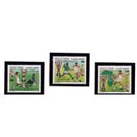 Тунис-1994 (Мих.1279-1281) **   , Спорт, Футбол, (Полная серия)