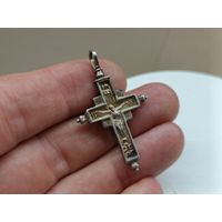 Крестик. Серебро 925. С 1 рубля!