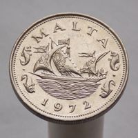 Мальта 10 центов 1972