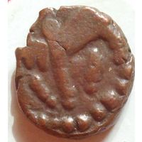 Древняя Индия. Империя Нагас Падмавати 1/4 какини ("Лошадь") 335-340 годы