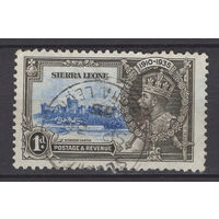 1935 Сьерра Леоне = Юбилей коронации Георг V, Замок Виндзор, гашеная