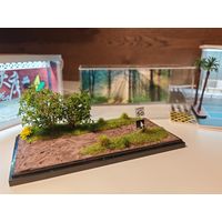 Диорама 1/64 Лесная дорога (MoreArt)