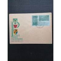 Польша 1962 КПД с полной серией марок "Западные земли Польши" (спецгашение) Mi.1301-1302 каталог 1.00 евро