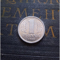 1 пфенниг 1988 (A) Германия ГДР #11 XF