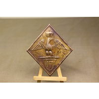 Киверная бляха армии НАПОЛЕОНА, линейный полк. ВОЙНА 1812 год. Распродажа коллекции вещей. С РУБЛЯ! АУКЦИОН!