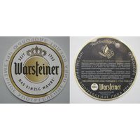 Подставка  под пиво  Warsteiner /Германия/.