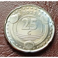 Синт-Мартен 25 центов, 2025     ( 1-5-3 )