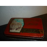 Жестяная Шкатулка-коробка. НА СПОГАТ про КИIВ. СССР