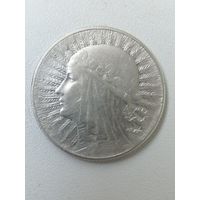 5 злотых 1934г.Ядвига