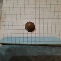 Латунный шпенек на немецкий противогаз