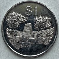 Зимбабве 1 доллар 2002 г.