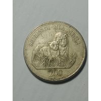 Танзания 200 шиллингов 1998 года .