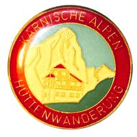 Альпийский туристический знак