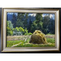 Геравкер Борис картон масло 35*50 1989