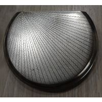 Антикварная пудреница. Серебряная. В чистом металле 76 грамм. СССР. Ленинград. 1953 год