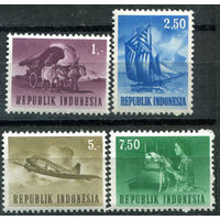 Индонезия - 1964г. - транспорт и движение - 4 марки - полная серия, MNH [Mi 450-453]. #4-W2-Z-1-13