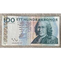 Банкнота Швеция 2008 год 100 крон Карл Линней