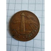 Барбадос 5 центов 1973