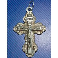 Крестик серебро 925 пробы .