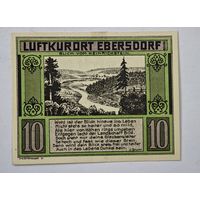 1921 год 10 пфеннигов  Германия нотгельд