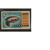 Гана-1959(Мих.60),  * ,  Морская  Фауна ,Рыбы