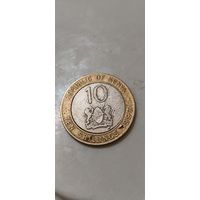 Кения 10 шиллинг 1997