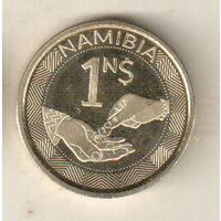 Намибия 1 доллар 2025