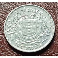 Португалия 10 сентаво, 1915     ( 1-4-3 )