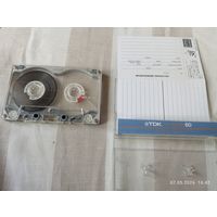 Аудиокассета TDK MA-XG 60 top metal. Металлический корпус