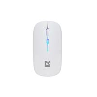 Мышь Defender Coda MB-261 (белая) беспроводная с RGB подсветкой