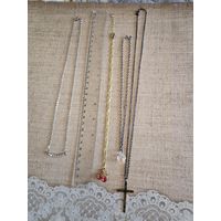 Лот цепочек с подвесками