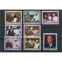 Гвинея. Визит французского президента Валери д Эстена