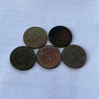 Германия 5 монет