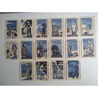 Спичечные этикетки ф.Гигант. Носите на производстве рабочую одежду. 1960 год