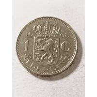 Нидерланды 1 гульден 1968