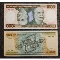 1000 крузейро Бразилия обр. 1981 г. UNC