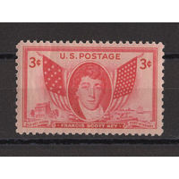 США /United States 1948** Флаги  Автор гимна США Фрэнсис Скотт