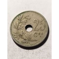 Бельгия 25 сентим 1908