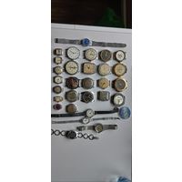 Часы СССР, 31шт, одним лотом, без М.Ц.