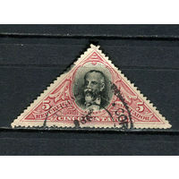 Эквадор - 1908 - Генерал Элой Альфаро 5С - [Mi.169] - 1 марка. Гашеная.  (Лот 26JC)-TG3P59