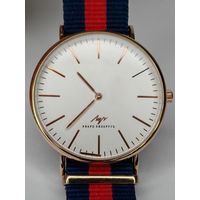 Часы Луч кварц Miyota. Идут точно. D-41 мм. С рубля