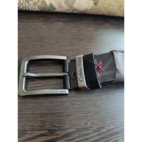 Кожаный ремень Calvin Klein оригинал
