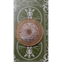 Франция 20 франков 1993 Средиземноморские игры