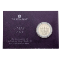 Великобритания Коронационный жетон Карла III 2023 год