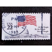 Марка США 1985 год Флаг