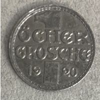 Монета 10 пфеннигов 1920 год. Ахен. Веймарская республика