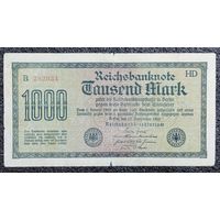 1000 марок Германия 1922 г.
