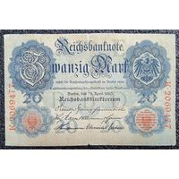 20 марок Германия 1910 г.
