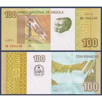 Ангола, 100 кванза 2012 г., P-153a, UNC
