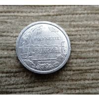 Werty71 Французская Полинезия 1 франк 1990